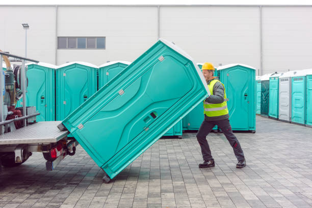 Best Portable restroom trailer rental  in Strum, WI